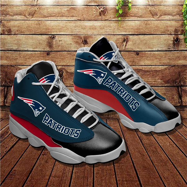 Women's New England Patriots Limited Edition JD13 Sneakers 004